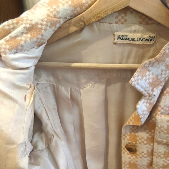 Vintage Plaid Coat - Picture 5 of 6